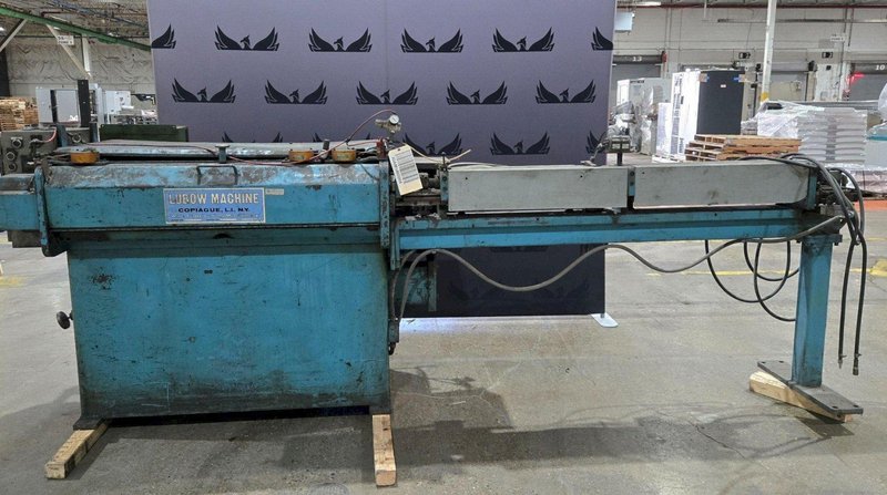 LUBOW WIRE STRAIGHTENER/CUTOFF MACHINE USED