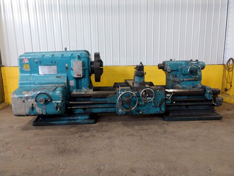 46" X 72" AMERICAN PACEMAKER HEAVY DUTY ENGINE LATHE, 3" HOLE: STOCK #14548
