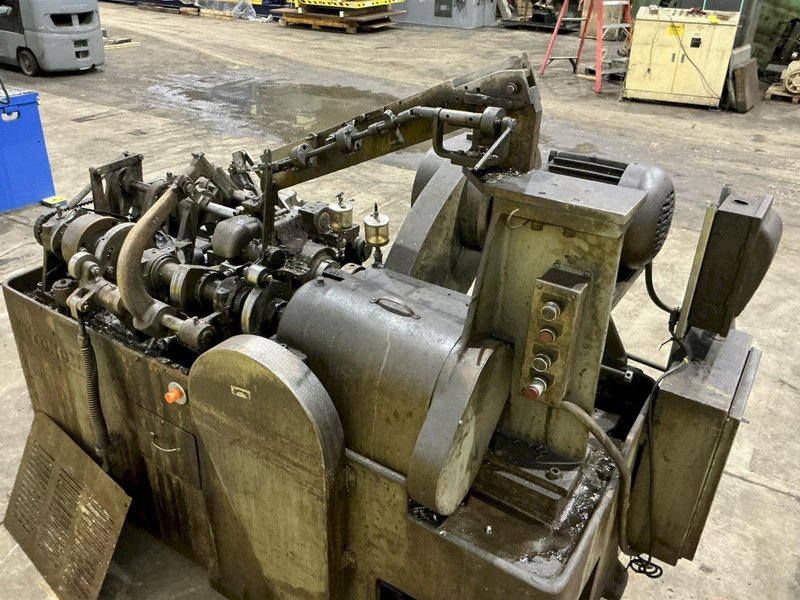1" ECONOMY MODEL S-4300 LATHE-STYLE AUTOMATIC METAL SHAVING MACHINE: YOBRO #24561