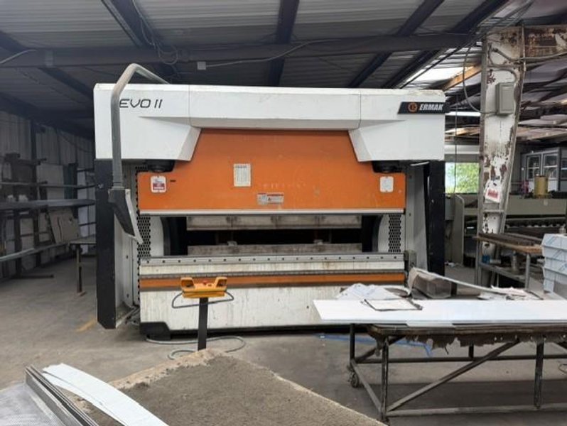 121 TON X 120" EVO II CNC HYDRAULIC PRESS BRAKE. STOCK # 1087826