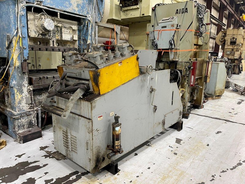 6,000 lbs x 18" Coe Press Equipment Coil Cradle Straightener Model# CPCC-6018