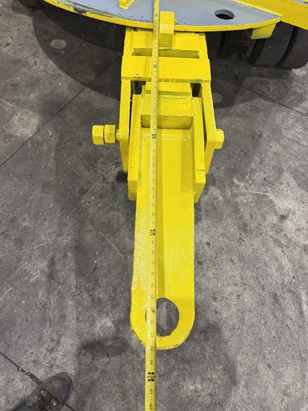 200,000 LBS x 144" x 78" HEAVY DUTY ROLLING TRANSFER CART: YOBRO #24113