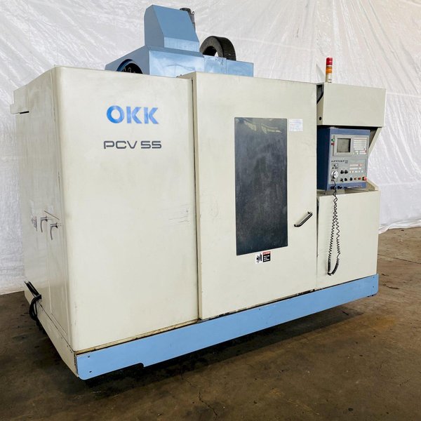 OKK PCV 55 CNC VERTICAL MACHINING CENTER. STOCK # 0633821