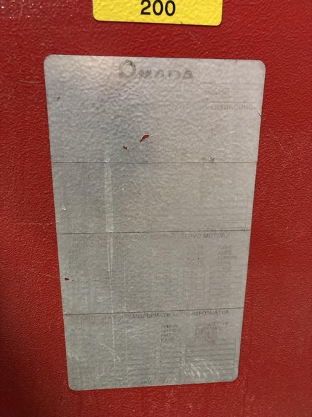 Amada EM2510NT CNC Turret Punch Press, 2004