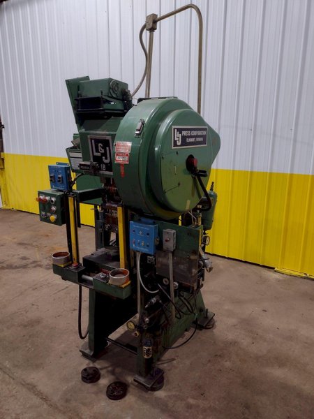 18 TON L&amp;J OBI STAMPING PUNCH PRESS, 2" STROKE: STOCK #18263