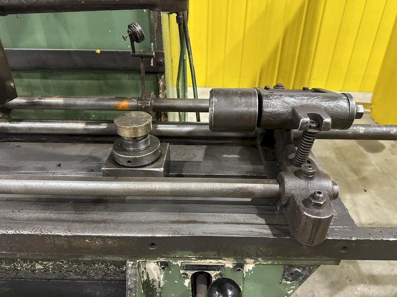 12 TON GREENERD MODEL #HCS-12-8 HYDRAULIC C-FRAME STRAIGHTENING PRESS: STOCK #20683
