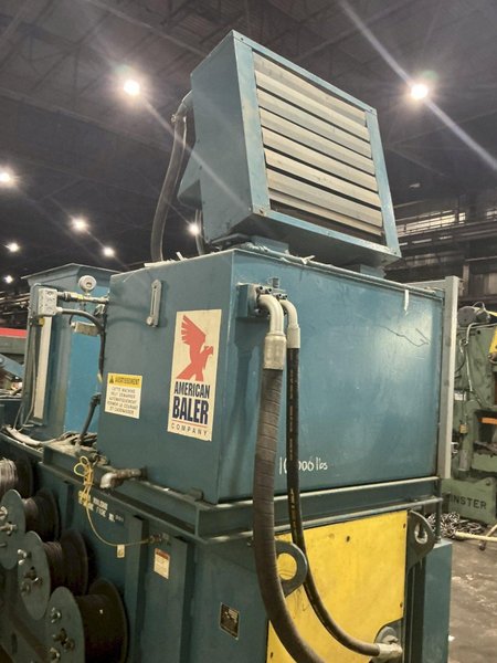 30" X 29" AMERICAN Model #3029730P HORIZONTAL AUTO TIE BALER : YOBRO 26346