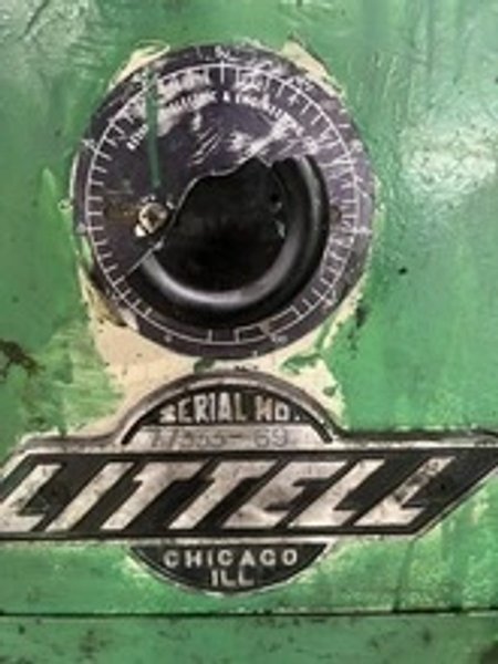 LITTELL 25,000LB X 24" WIDE X .250" COIL CRADLE STRAIGHTENER, STOCK# 14252J