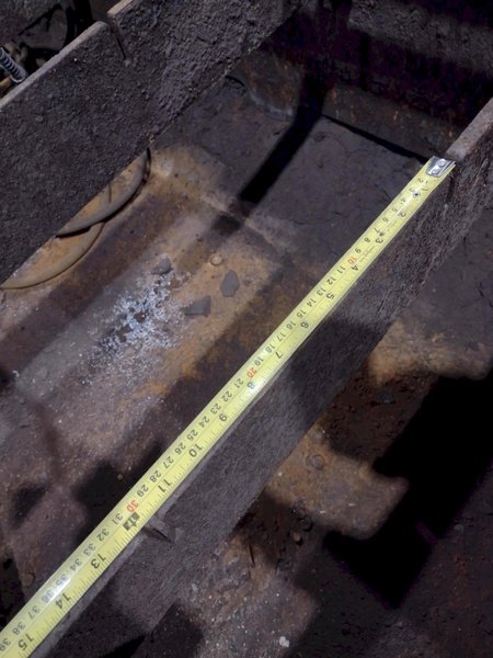 8' X 15' WATERJET TANK / PLASMA CUTTING TABLE: STOCK #23334