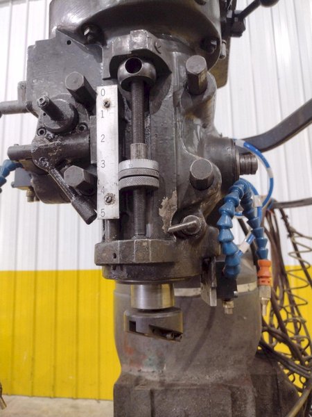 2 HP DOALL MODEL @PM-200V RAM TYPE VERTICAL MILL WITH POWER FEED &amp; DRO: STOCK #22880