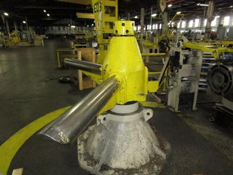 4" WIDE X .060" - .250" COIL TO COIL EDGING LINE. STOCK # 0983926