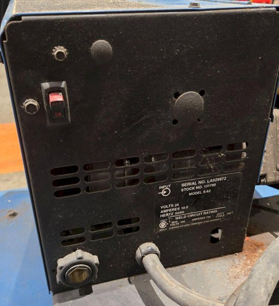 MILLER CP-302 MIG WELDER WITH MILLER 60 SERIES WIRE FEEDER USED