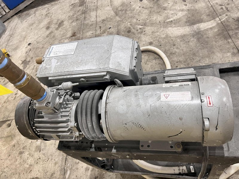 5 HP AIRTECH MODEL #L-100 VACUUM: STOCK #21056