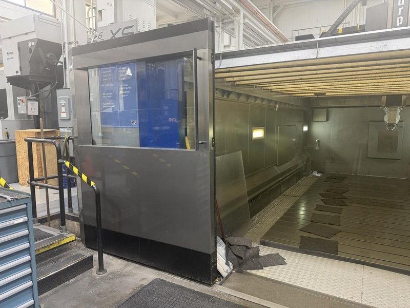 Parpas XS63 5-Axis Gantry Mill, 2011 – TSC, Renishaw Probe, Dual Chip Conveyors, 120 ATC