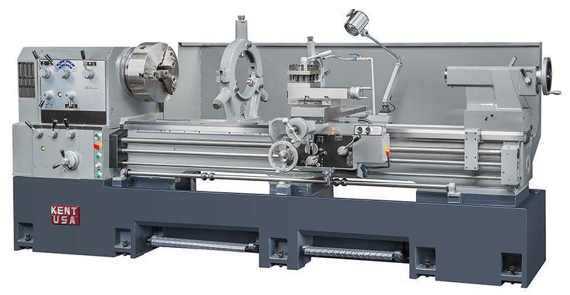 26" x 80" KENT USA HW-2680 MANUAL PRECISION LATHE - NEW