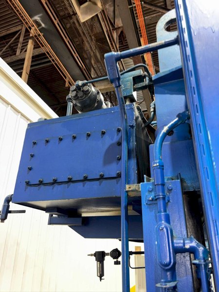 75 TON DAKE MODEL #18-558 HYDRAULIC 4-POST PRESS,  23" STROKE: YOBRO #24084