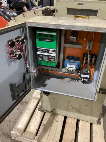 COOPER WEYMOUTH PETERSON 18B COIL STRAIGHTENER 18IN 0.093IN USED