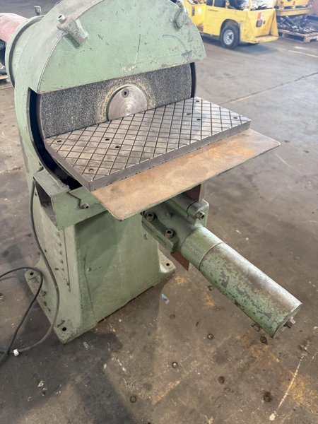 18" GARDNER NO. 5 ABRASIVE &amp; WIRE GRINDER. STOCK # 0672925