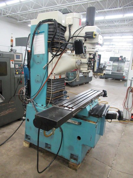 Trak DPM CNC Vertical Mill, Proto Trak SMX 3-Axis Control, Kurt Power Draw Bar, Glass Scales - Updated 2016