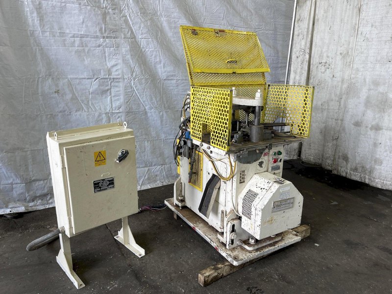 18 TON TISHKEN CUTOFF PRESS: STOCK #76598