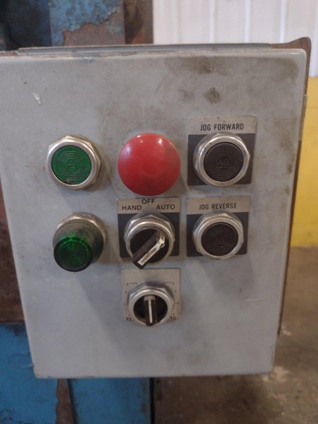 12" x .080" LITTELL MODEL #412-7PDL MOTORIZED STRAIGHTENER: STOCK 15284