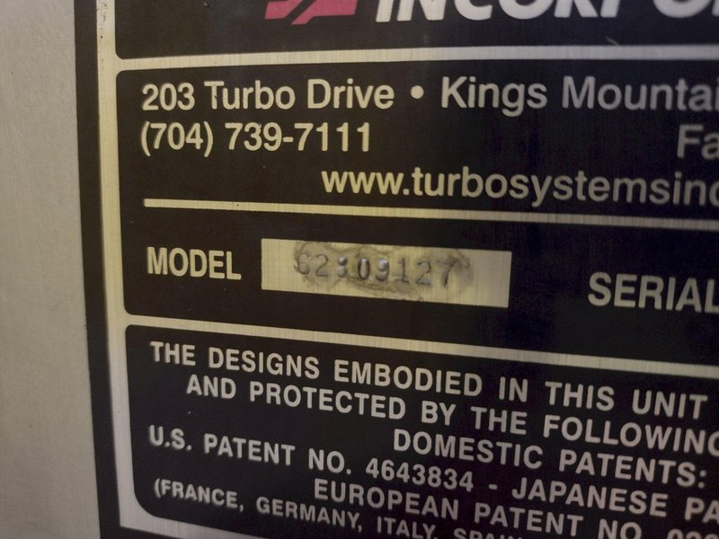 40" X 40" BETTER ENGINEERING MODEL #F4000-LXP ROTARY TABLE PARTS WASHER: YOBRO #24041