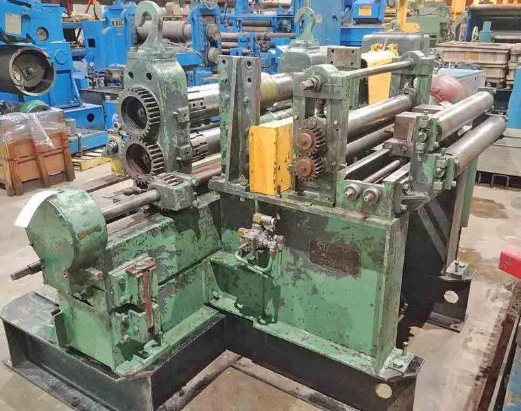 32" x 5.00" x 10,000# Stamco Slitting Line STOCK#3221