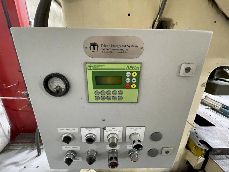 75 ton Minster #7SS Flywheel Mechanical Metal Stamping O.B.I. Press, Mechanically Rebuilt