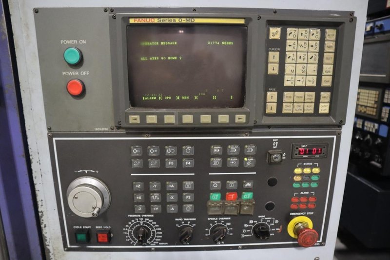 Sharp Model SV-2412 3-Axis CNC Machining Center, 8K Spindle, Coolant Pump and Tank- Auction Item