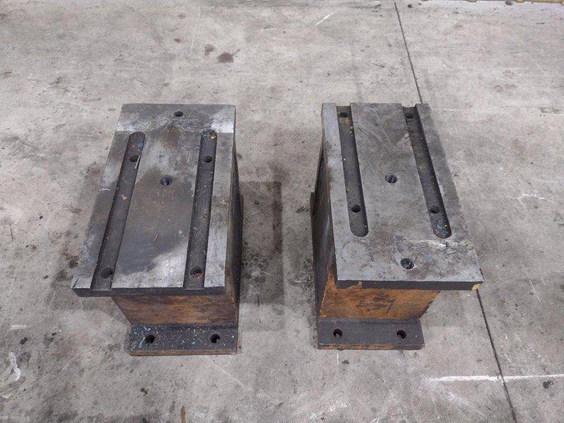 18" X  10" X 15" HIGH STEEL PARALLELS, SET OF 2: STOCK #23741