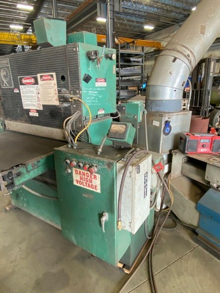 36" TIMESAVER 137-1HDM DRY BELT GRINDER/SANDER. STOCK # 1162221
