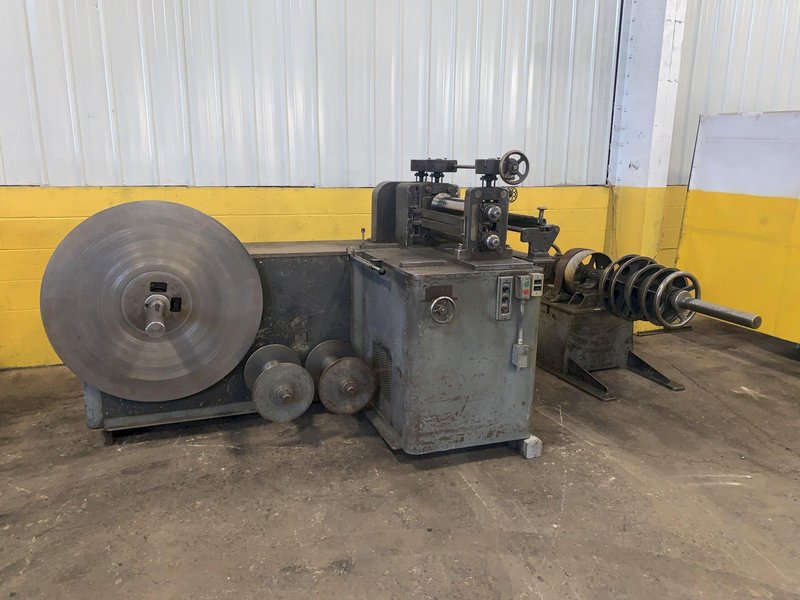 18" WIDE X 4500 LB X 3" ARBOR STANAT MODEL #S-180  SLITTING LINE: STOCK #13717