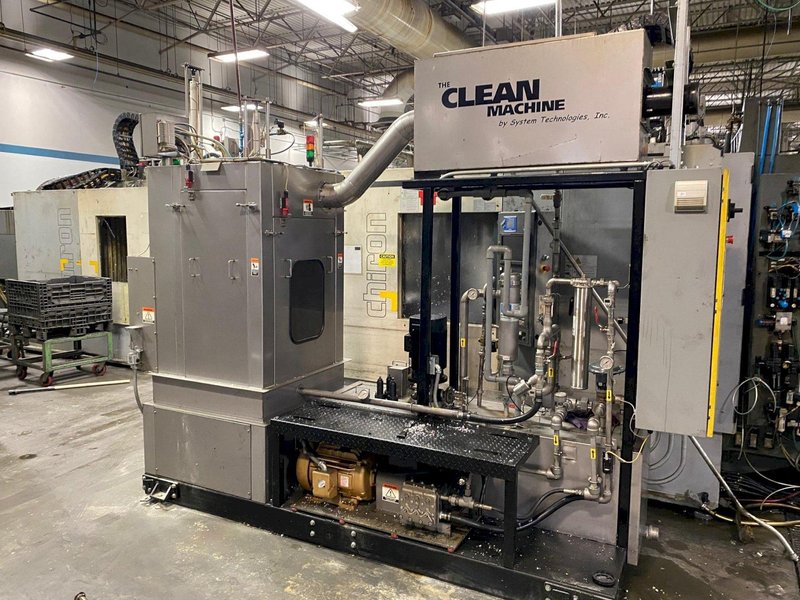 2017 SYSTEM TECHNOLOGIES MODEL #CMI-123-480 HIGH-PRESSURE STAINLESS STEEL PARTS WASHER: STOCK #14487