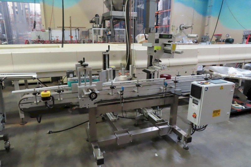 Label-Aire Inc 3015ND-1000 6″ 12″ LH Wraparound and Top Labeler, 2023