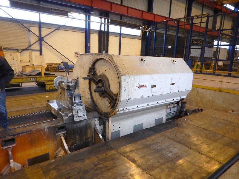 Cincinatti - Ø 1100 x 7100 mm CNC rollgrinder