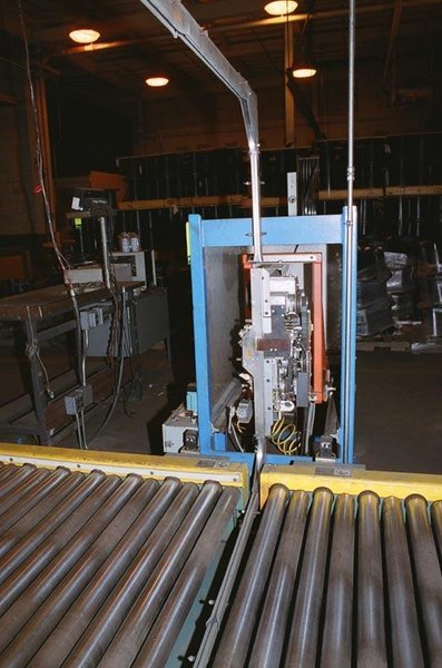 42" WIDE X 42" HIGH ITIPACK/A &amp; H AUTOMATIC BANDING LINE: STOCK #50332