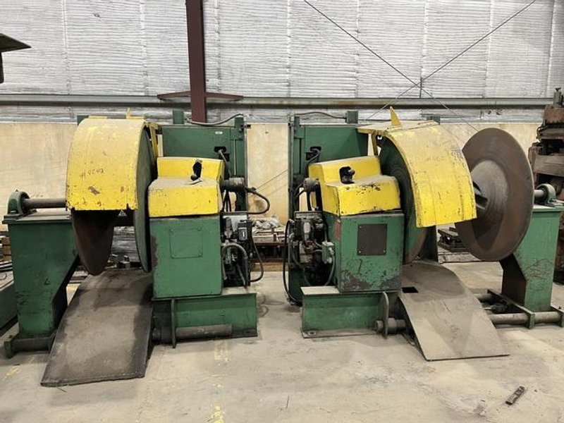 48" x .312" x 30,000# Loopco Slitting Line with 3 Heads and Banding Line Components (14299)