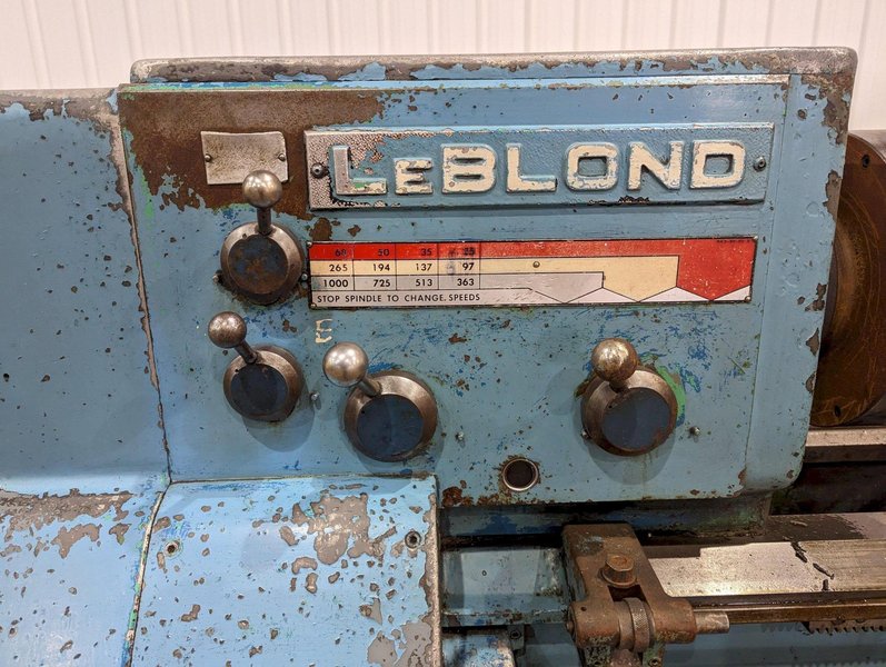 17" x 54" LEBLOND MODEL #3D REGAL ENGINE LATHE, 1.75" HOLE: STOCK #20405