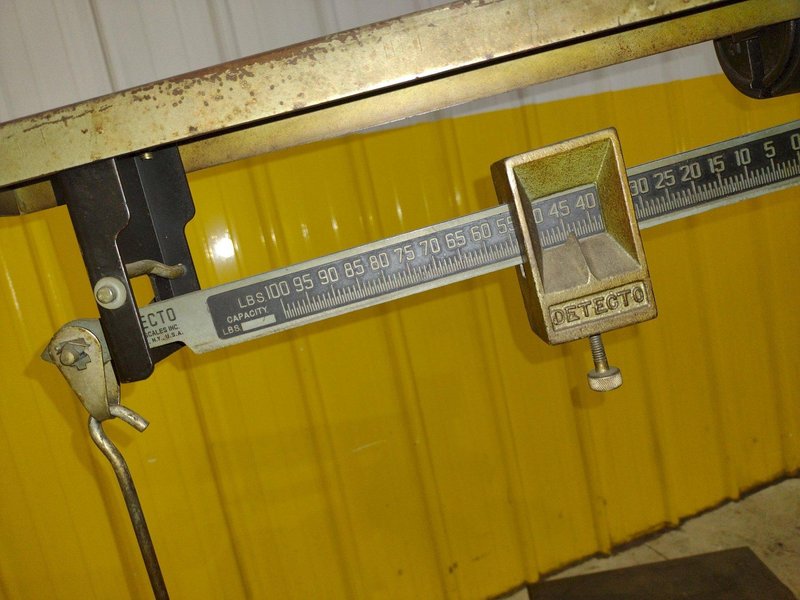 1,000 LBS DETECTO SCALE: YOBRO #24972