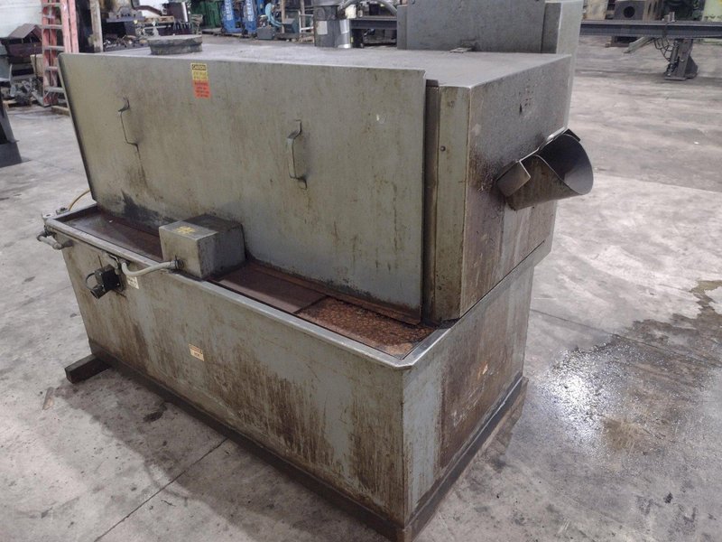 16" FOURWAY MODEL #B-100 AUGER BARREL TYPE ROTARY DRUM HEATED PARTS WASHER: STOCK #23371