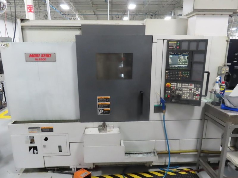 Mori Seiki NL2500MC/700 CNC Turning Center, MSX-850 CNC Control, Live Milling Capability, Tool Setter, Parts Catcher, Hi Pressure Coolant- Auction Item
