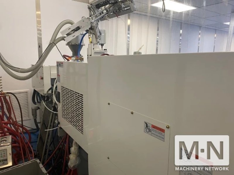 110 TON 3.4 OZ TOYO MODEL Si-110II ELECTRIC INJECTION MOLDING MACHINE MFG 2003