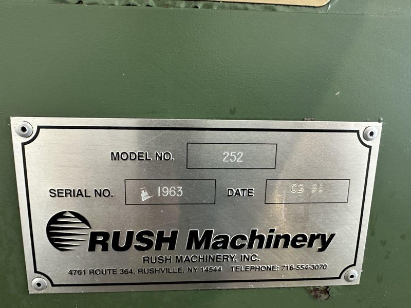2" RUSH 252 DRILL AND TOOL GRINDER. STOCK # 0418423