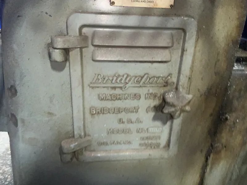 Bridgeport 9” X 43” Vertical Mill W/  Tooling - 106133