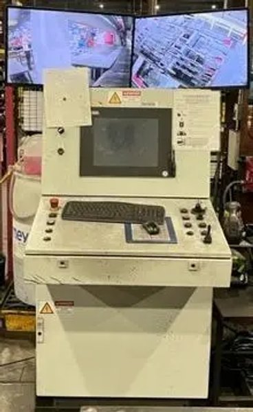 USED BEHRINGER 17.3" X 17.3" DUAL POST FULLY AUTOMATIC HI-PERFORMANCE PRODUCTION CUTTING BANDSAWING SYSTEM MODEL HBM 440A, Year: 2019