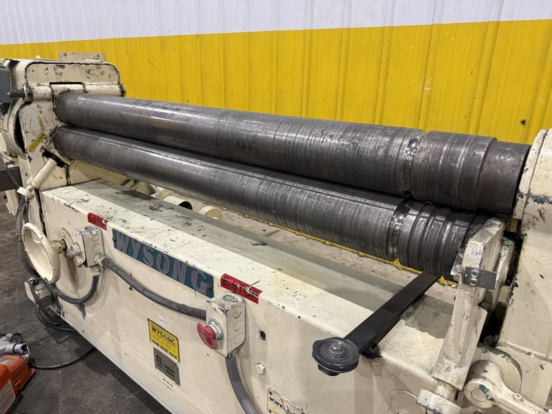 48" X 12 GAUGE WYSONG MODEL #B-48 PLATE BENDING ROLL : STOCK #26287