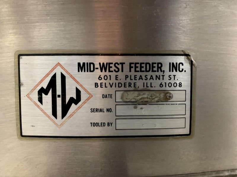 36"  Midwest CW Vibratory Bowl