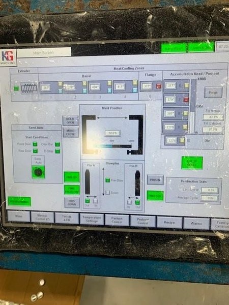 Sterling LS-3 Extrusion Blow Molding Machine