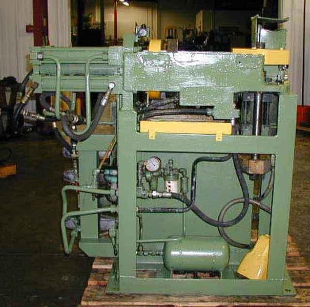 2" (50mm) Mitchell 12,500 lb (5760 KG) 2 Die Hydraulic Push Pointer