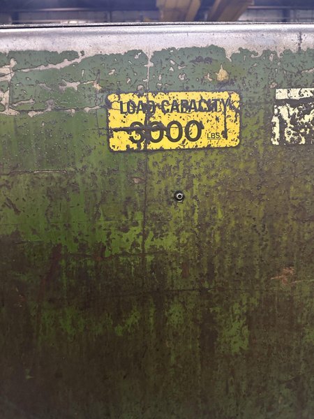 3000 LBS x 36" x 40" COIL 90 DEGREE UPENDER FLIPPER 110V : YOBRO #26384